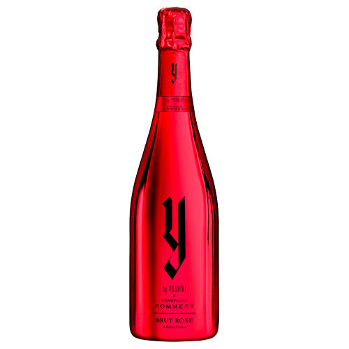 y by YOSHIKI ワイ バイ ヨシキ × シャンパーニュ ポメリー ブリュット ロゼ NV 750ml 箱なし シャンパン