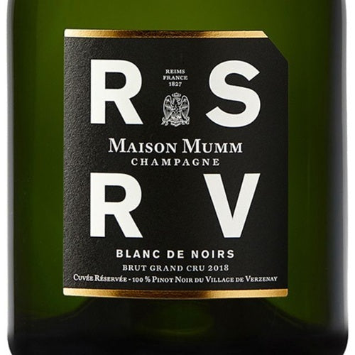 【正規輸入品】 メゾン マム RSRV（アール エス アール ヴイ） ブラン ド ノワール 2018 750ml 箱なし ブリュット シャンパン