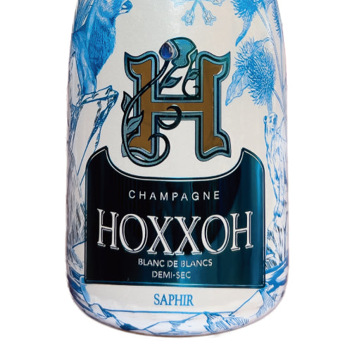 【正規輸入品】 HOXXOH オックス サファイア ブラン ド ブラン ドゥミ セック NV 750ml 箱なし シャンパン