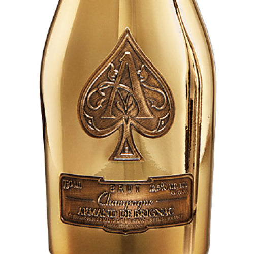 新品未開封Armand de Brignac ブリュット シャンパン 750ml アルマン ド ブリニャック ブリュット ゴールド 750ml 箱なし