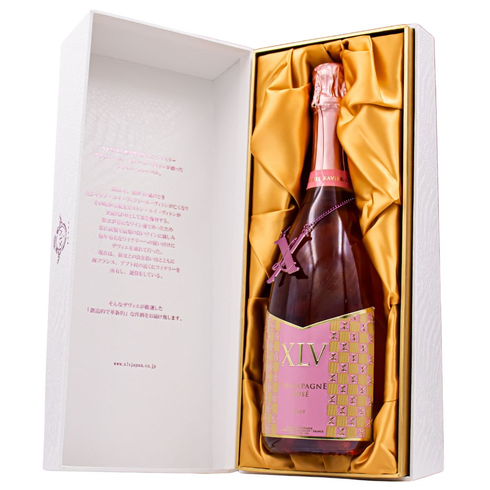 XLV シャンパーニュ ロゼ ブリュット リミテッド エディション NV 750ml 箱付 シャンパン