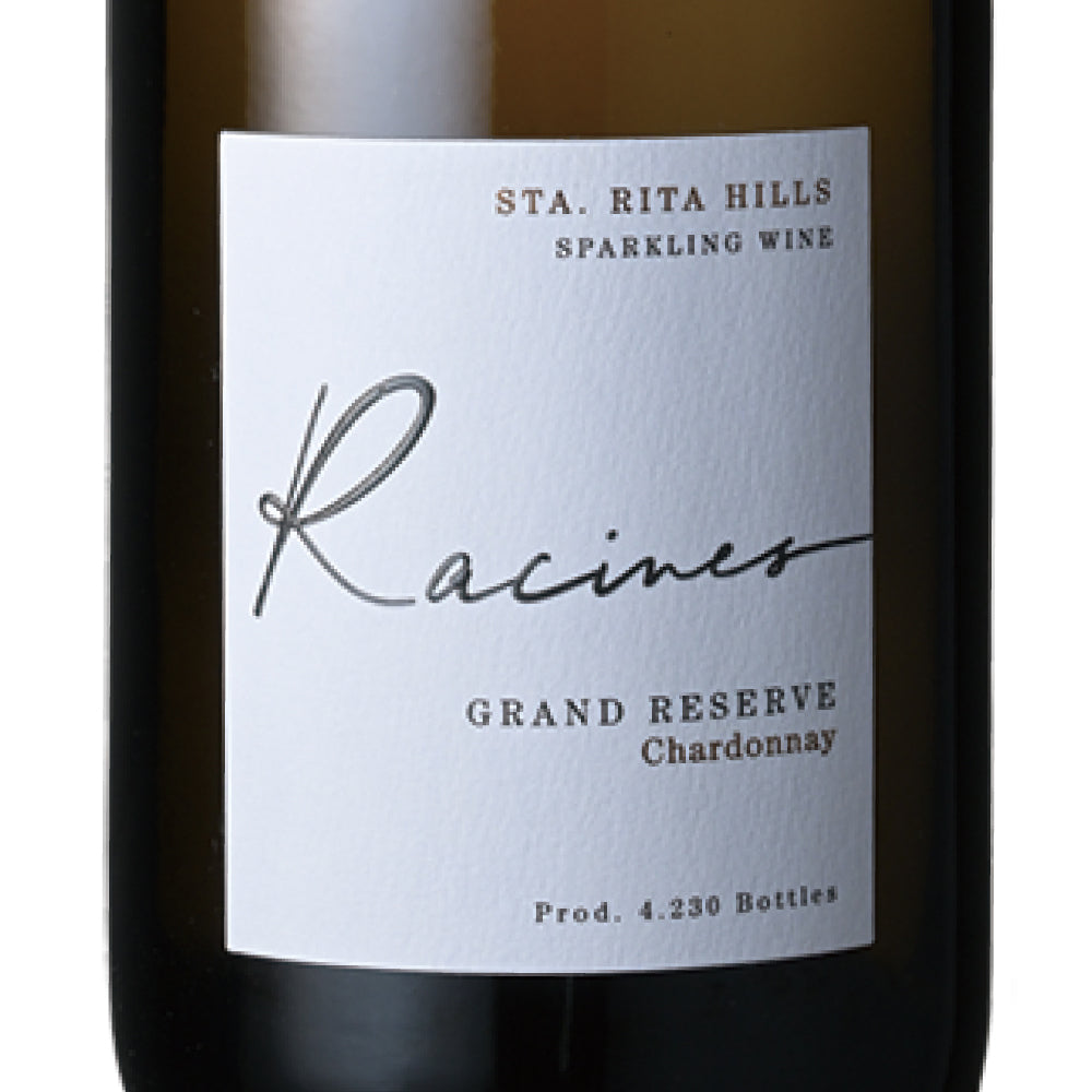 ラシーヌ シャルドネ スパークリング ワイン グランド リザーヴ サンタ リタ ヒルズ NV（2020ベース）750ml 箱なし 白 アメリカ カリフォルニア 極辛口