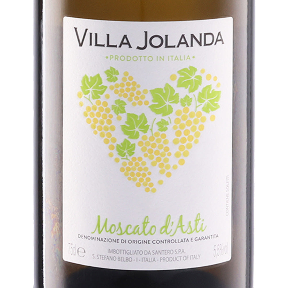サンテロ ヴィッラ ヨランダ モスカ－ト ダスティ 2024 750ml 箱なし スパークリング ワイン イタリア ピエモンテ 甘口 微発泡
