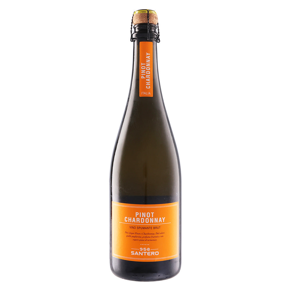 サンテロ ピノ シャルドネ スプマンテ NV 750ml 箱なし スパークリング ワイン イタリア ピエモンテ 辛口