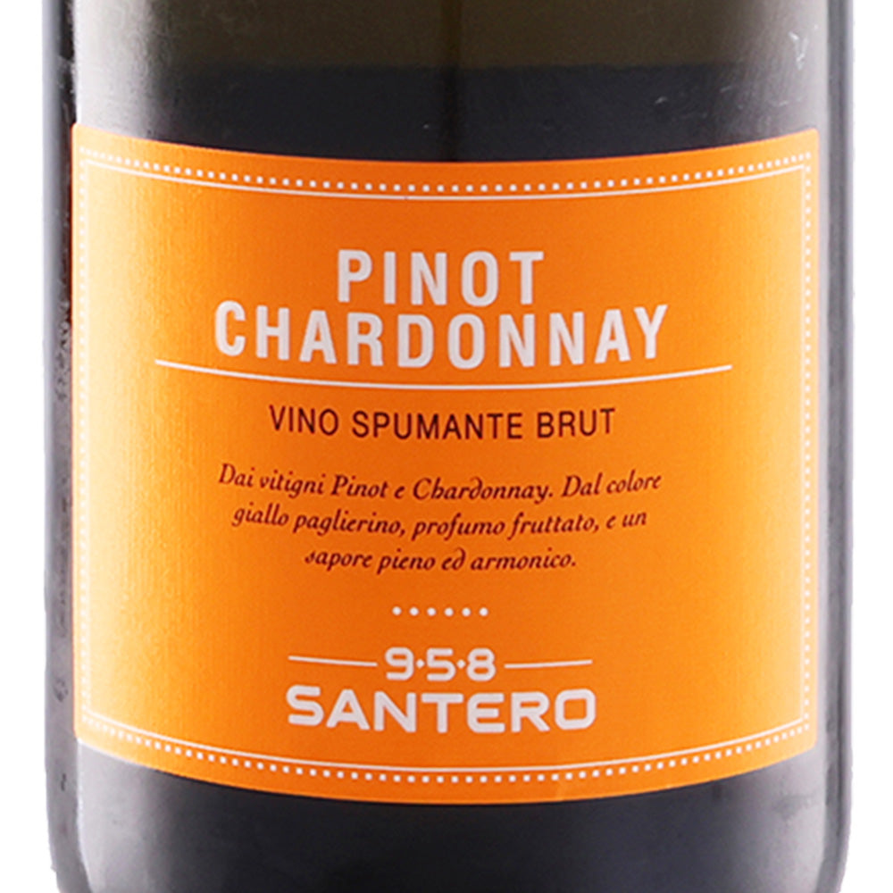 サンテロ ピノ シャルドネ スプマンテ NV 750ml 箱なし スパークリング ワイン イタリア ピエモンテ 辛口