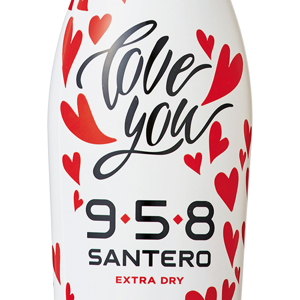 サンテロ ラヴ ユー エクストラ ドライ NV 750ml 箱なし スパークリング ワイン イタリア ピエモンテ やや辛口