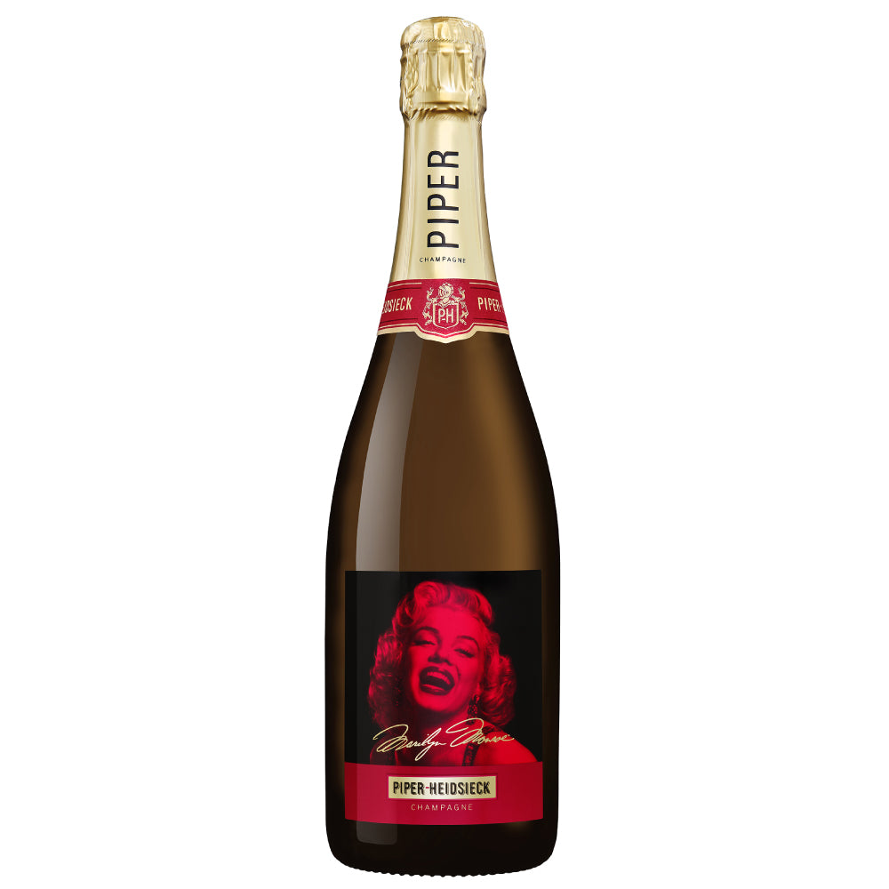 パイパー エドシック ブリュット マリリン モンロー リミテッド エディションボトル 750ml 箱なし シャンパン ブリュット