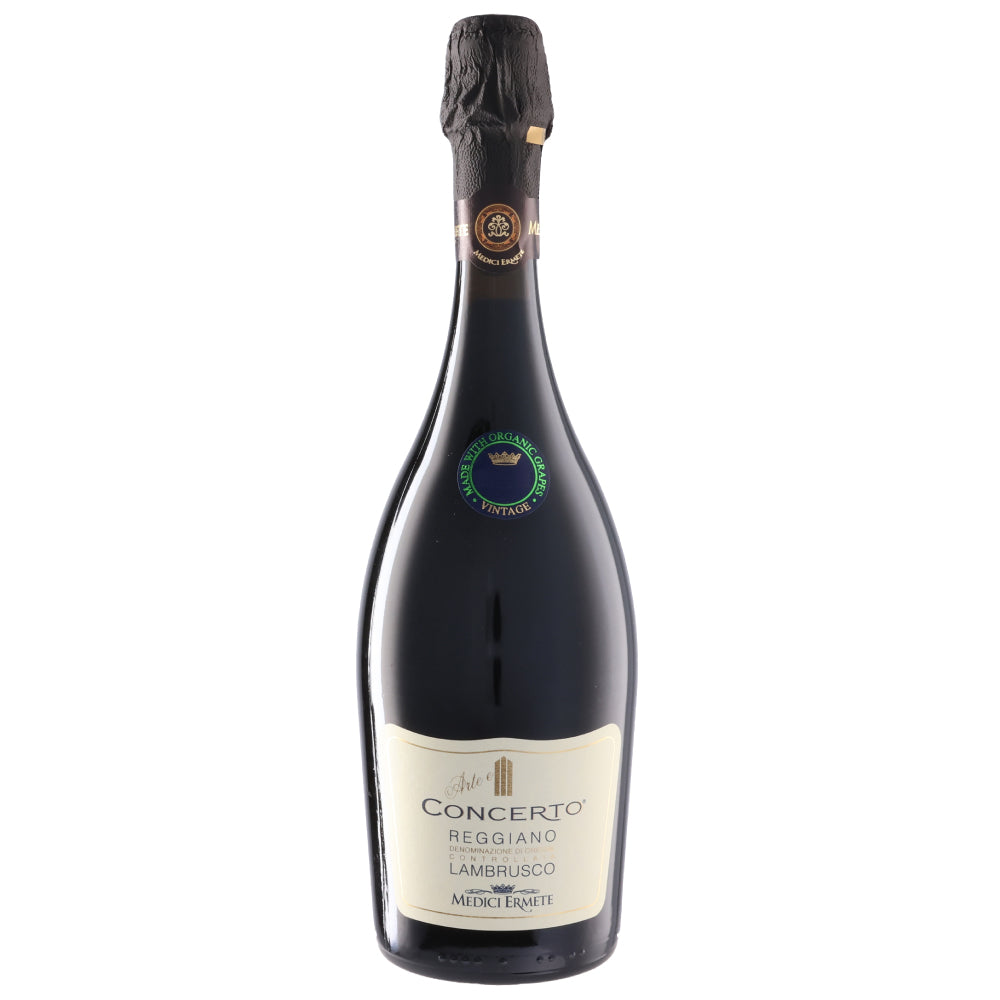 メディチ エルメーテ コンチェルト ランブルスコ レッジアーノ セッコ 2024 750ml 箱なし イタリア エミリア ロマーニャ 赤 スパークリングワイン 微発泡 辛口