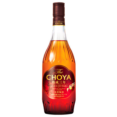 The CHOYA（ザ チョーヤ） 熟成三年 15% 700ml 箱なし リキュール 本格 梅酒