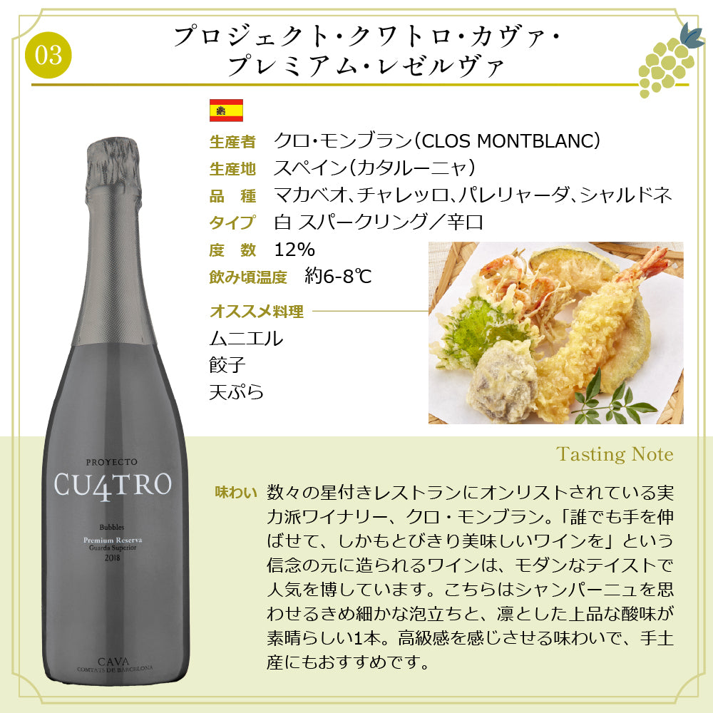【6本セット】エノテカ売れ筋 赤白泡 バラエティ ワインセット 世界4カ国 飲み比べ 750ml×6本