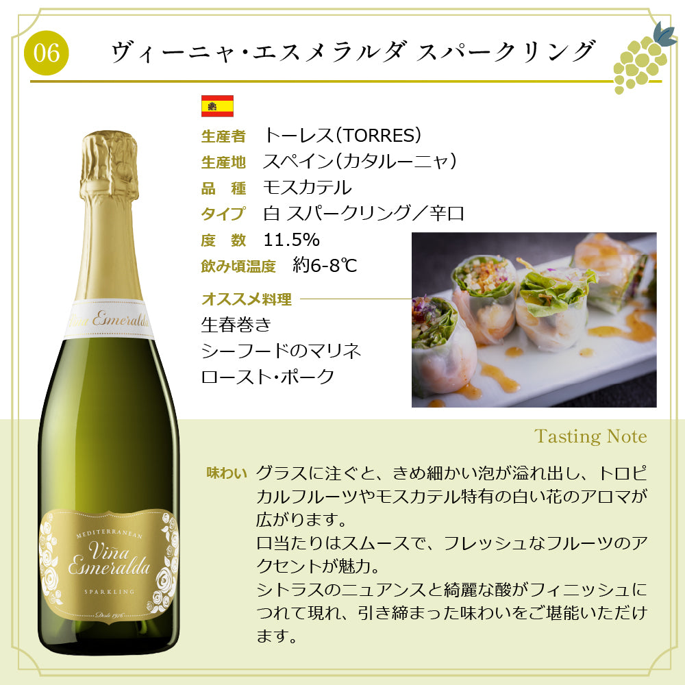 6本セット】エノテカ売れ筋 赤白泡 バラエティ ワインセット 世界4カ国