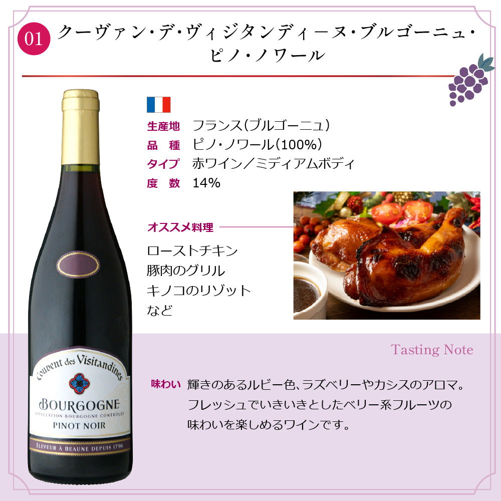 世界のピノノワール 750ml × 6本 赤ワインセット – SAKE People