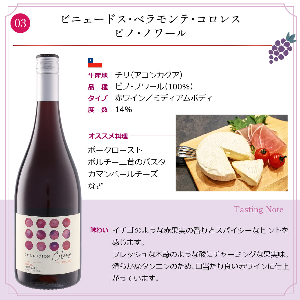 世界のピノノワール 750ml × 6本 赤ワインセット