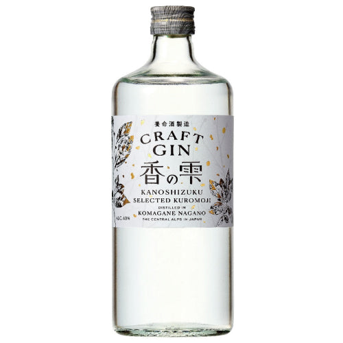 養命酒製造 クラフトジン 香の雫（かのしずく）40% 700ml 箱なし