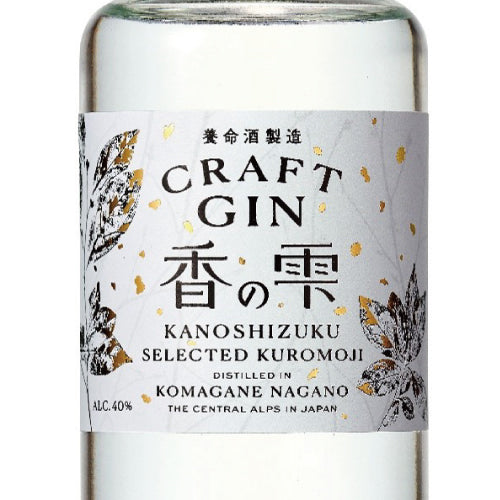 養命酒製造 クラフトジン 香の雫（かのしずく）40% 700ml 箱なし スピリッツ ジャパニーズ ジン