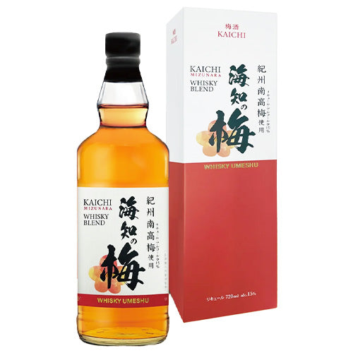 ウイスキーブレンド 梅酒 海知の梅 15% 720ml シーウィングス 箱付