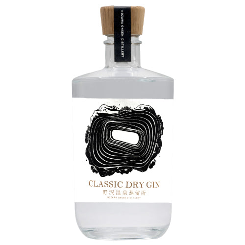 野沢温泉蒸留所 CLASSIC DRY GIN 48% 500ml 箱なし スピリッツ クラフトジン