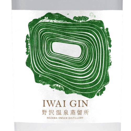 野沢温泉蒸留所 IWAI GIN 42% 500ml 箱なし スピリッツ クラフトジン