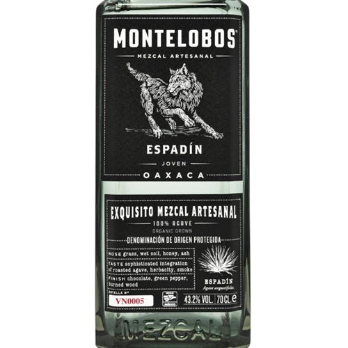 モンテロボス エスパディン 43% 700ml 箱なし メスカル スピリッツ メキシコ