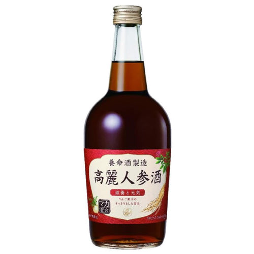 養命酒製造 高麗人参酒 15% 700ml 箱なし 国産 リキュール