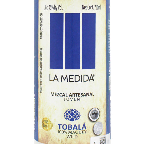 ラ メディダ トバラ 45% 750ml 箱なし スピリッツ メスカル メキシコ