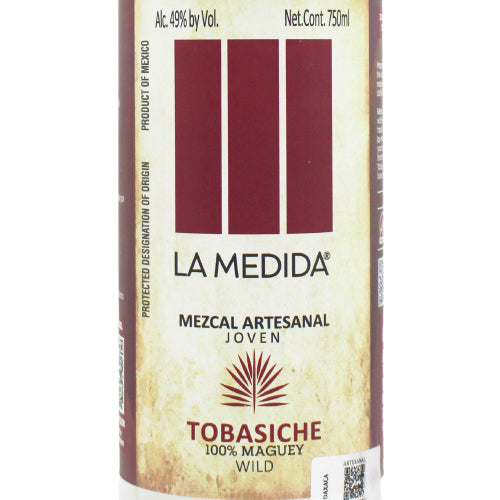 ラ メディダ トバシーチェ 50% 750ml 箱なし スピリッツ メスカル メキシコ