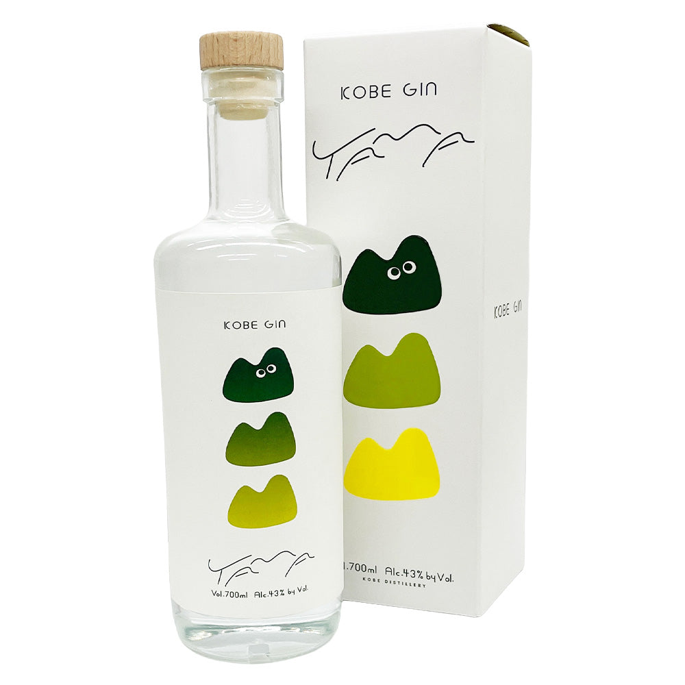 神戸蒸溜所 KOBE GIN YAMA 43% 700ml 箱付 日本 兵庫県 スピリッツ ジャパニーズ クラフト ジン