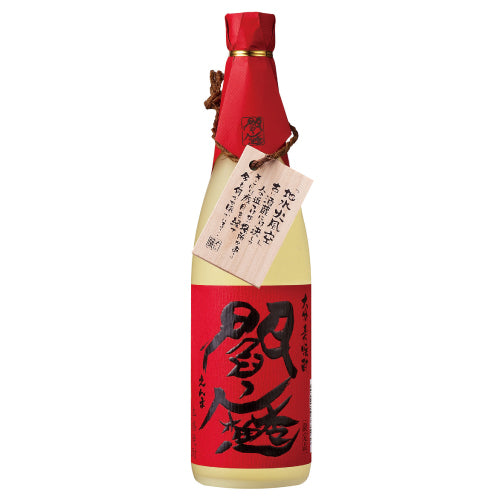 本格麦焼酎 閻魔（樽）25% 720ml 老松酒造 箱なし むぎ 焼酎 大分県