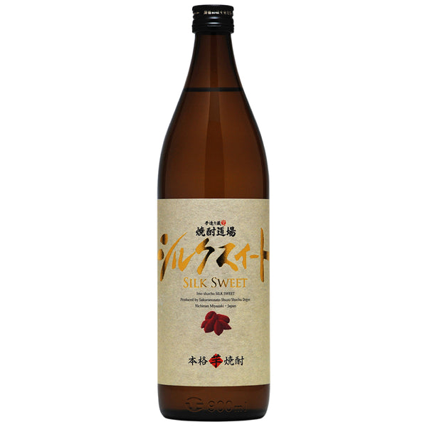本格芋焼酎 焼酎道場 シルクスイート仕込 黒麹 25% 900ml 櫻の郷酒造