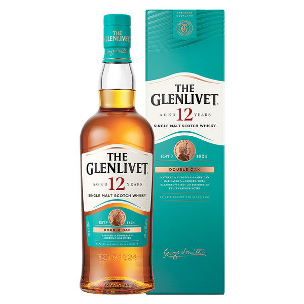 ザ・グレンリベット12年　The　Glenlivet - 12年 正規輸入品】ザ グレンリベット 12年 40% 700ml 箱付 スコッチ