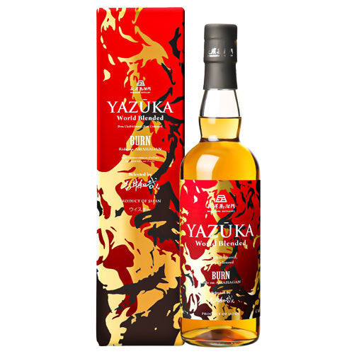 YAZUKA（ヤズーカ）ワールド ブレンデッド “ BURN ” Ride on AMAHAGAN Selected by 吉井和哉 47% 700ml 箱付 ブレンデッド ウイスキー