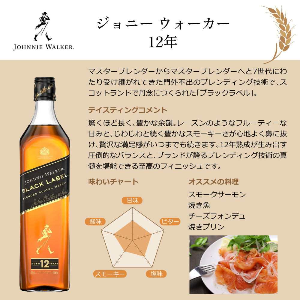 スモーキー ウイスキー スコッチ飲み比べ バラエティセット 700ml × 6本