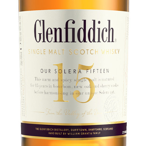 グレンフィディック 15年 ソレラリザーブ 40% 700ml 箱付 シングルモルト スコッチ ウイスキー