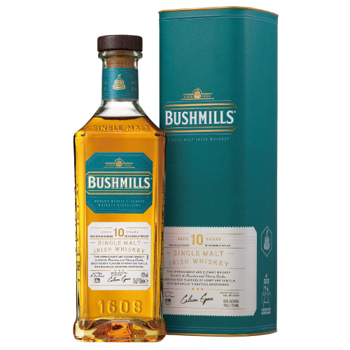 ブッシュミルズ シングルモルト 10年 40% 700ml 箱付 アイリッシュ