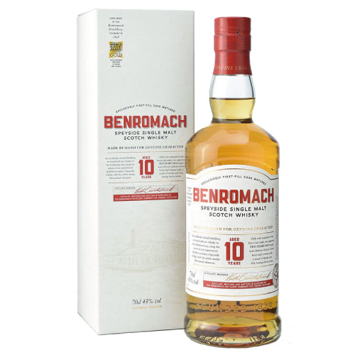 ベンロマック 10年 43% 700ml 箱付 シングルモルト スコッチ