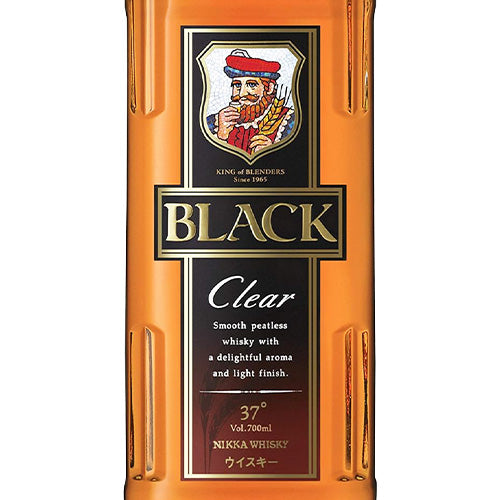 ブラックニッカ クリア 700ml 37% 12本 楽天市場】ブラック ニッカ クリア 37度 700ml×12本(1ケース