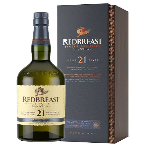 【正規輸入品】 レッドブレスト 21年 46% 700ml 箱付 シングルポットスチル アイリッシュ ウイスキー