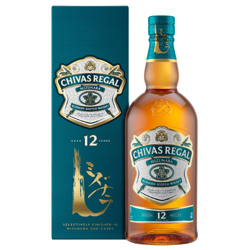 正規輸入品】シーバス リーガル ミズナラ 12年 40% 1000ml 箱付 ブレン