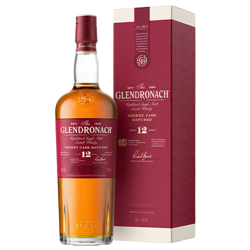 GlenDronach 12年 シングルモルトウイスキー ザ グレンドロナック 12年 43% 700ml 箱付 シングルモルト