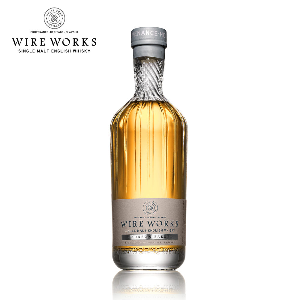 【正規輸入品】ワイヤー ワークス バーボンバレル 53.4% 700ml 箱なし シングルモルト イングリッシュウイスキー ホワイトピーク蒸留所