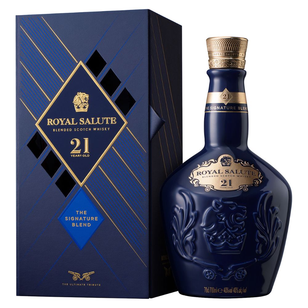 【正規輸入品】ローヤルサルート 21年 シグネチャーブレンド 40% 700ml 箱付 ブレンデッド スコッチ ウイスキー