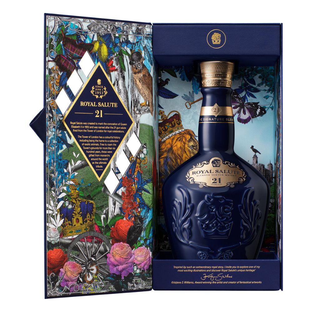 【正規輸入品】ローヤルサルート 21年 シグネチャーブレンド 40% 700ml 箱付 ブレンデッド スコッチ ウイスキー
