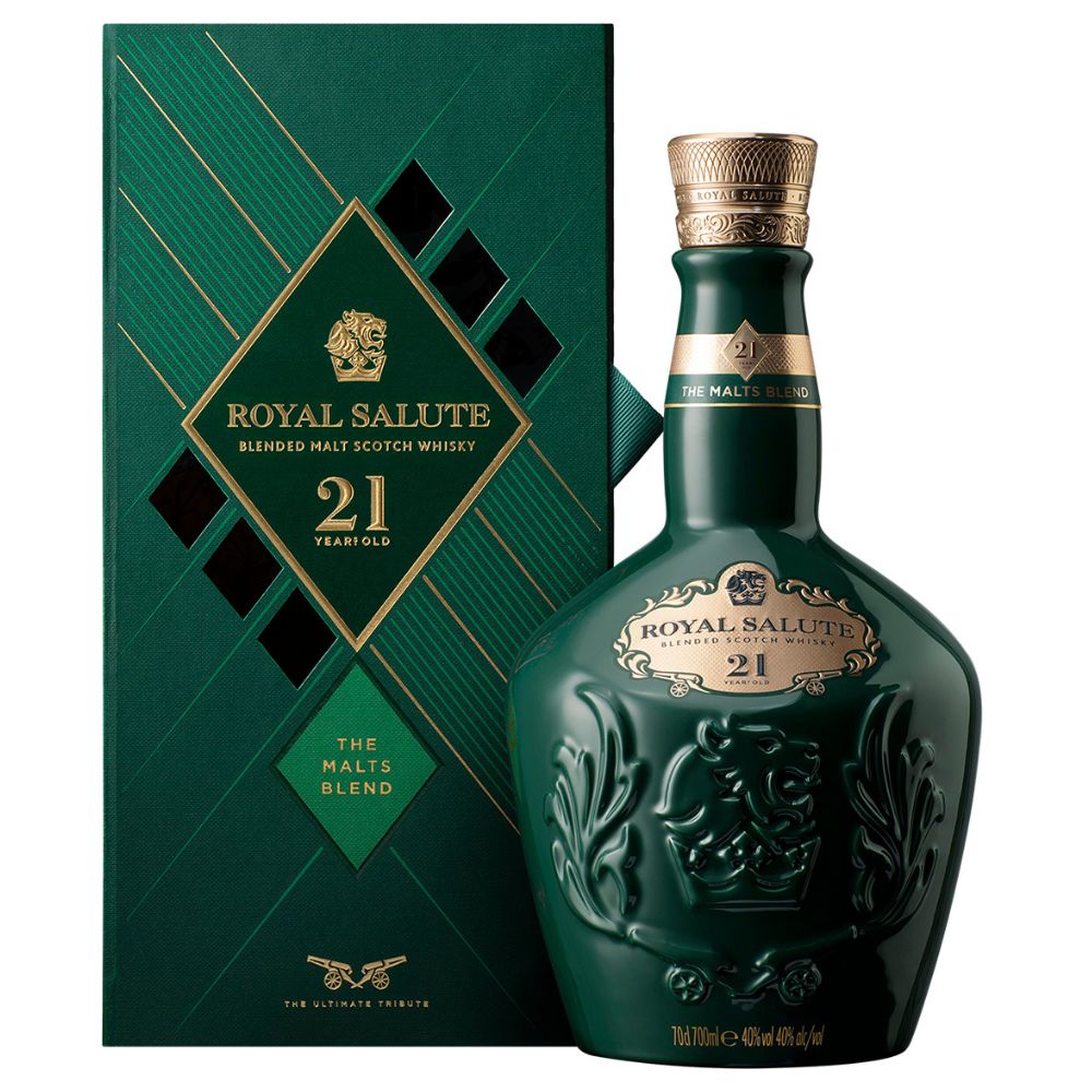【正規輸入品】ローヤルサルート 21年 モルトブレンド 40% 700ml 箱付 ブレンデッドモルト スコッチ ウイスキー