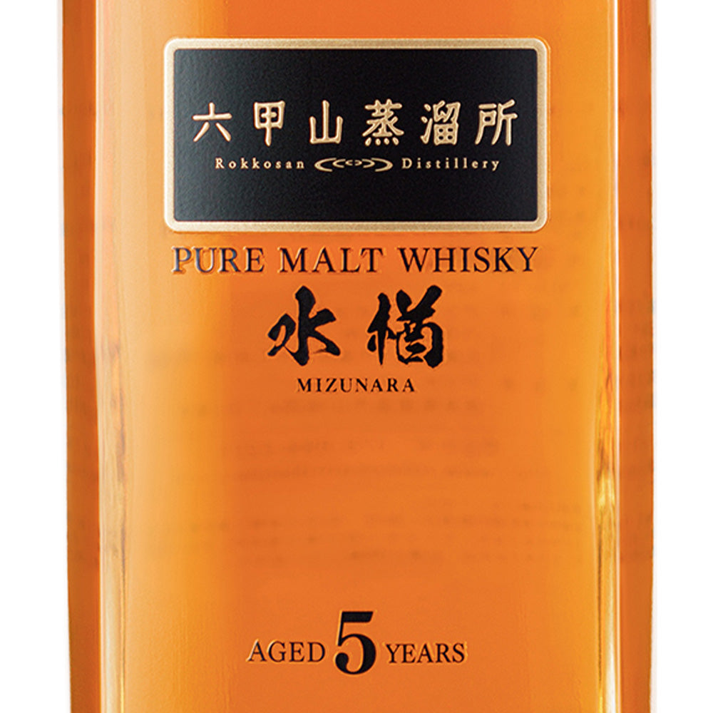 六甲山 ピュアモルト ウイスキー 水楢5年 ノンピート 42% 720ml 箱付