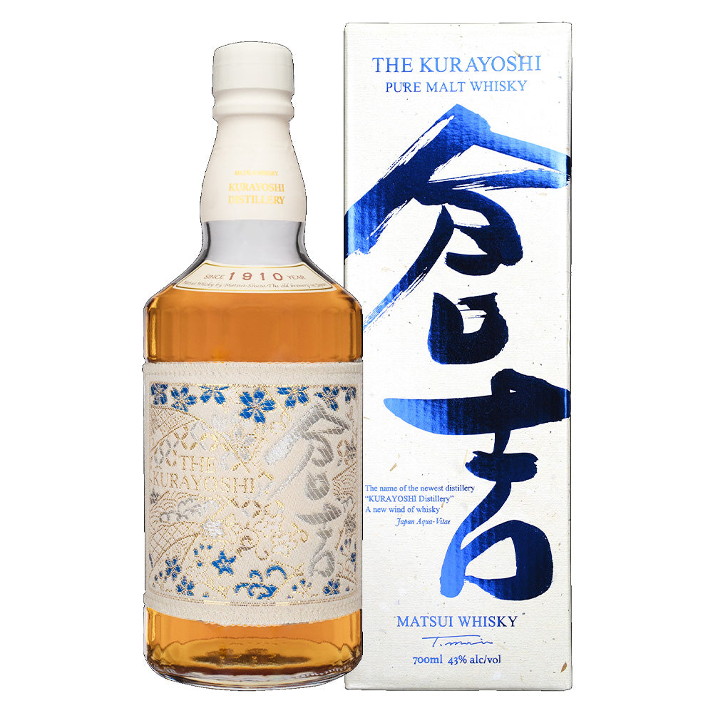 マツイ ピュアモルト ウイスキー 倉吉 -帯ラベル- 43% 700ml 箱付 ジャパニーズ ウイスキー