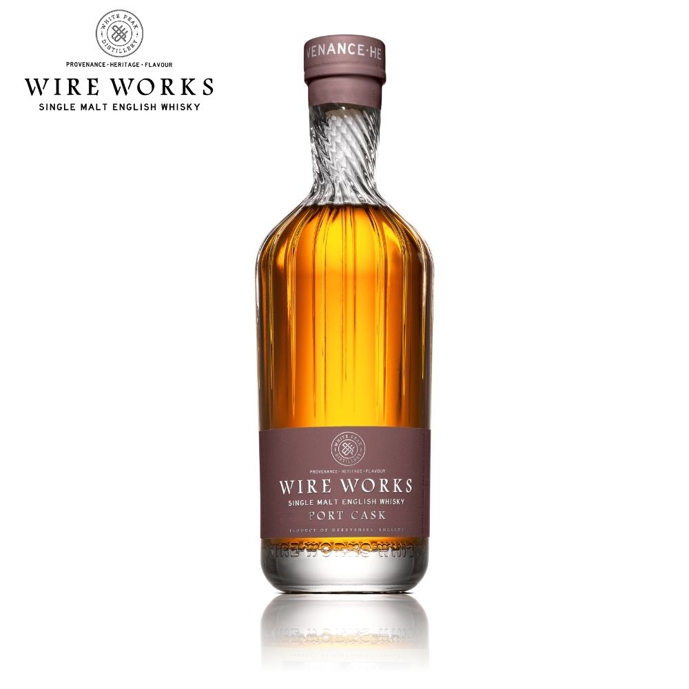 【正規輸入品】ワイヤー ワークス ポートカスク 50.2% 700ml 箱なし シングルモルト イングリッシュウイスキー ホワイトピーク蒸留所