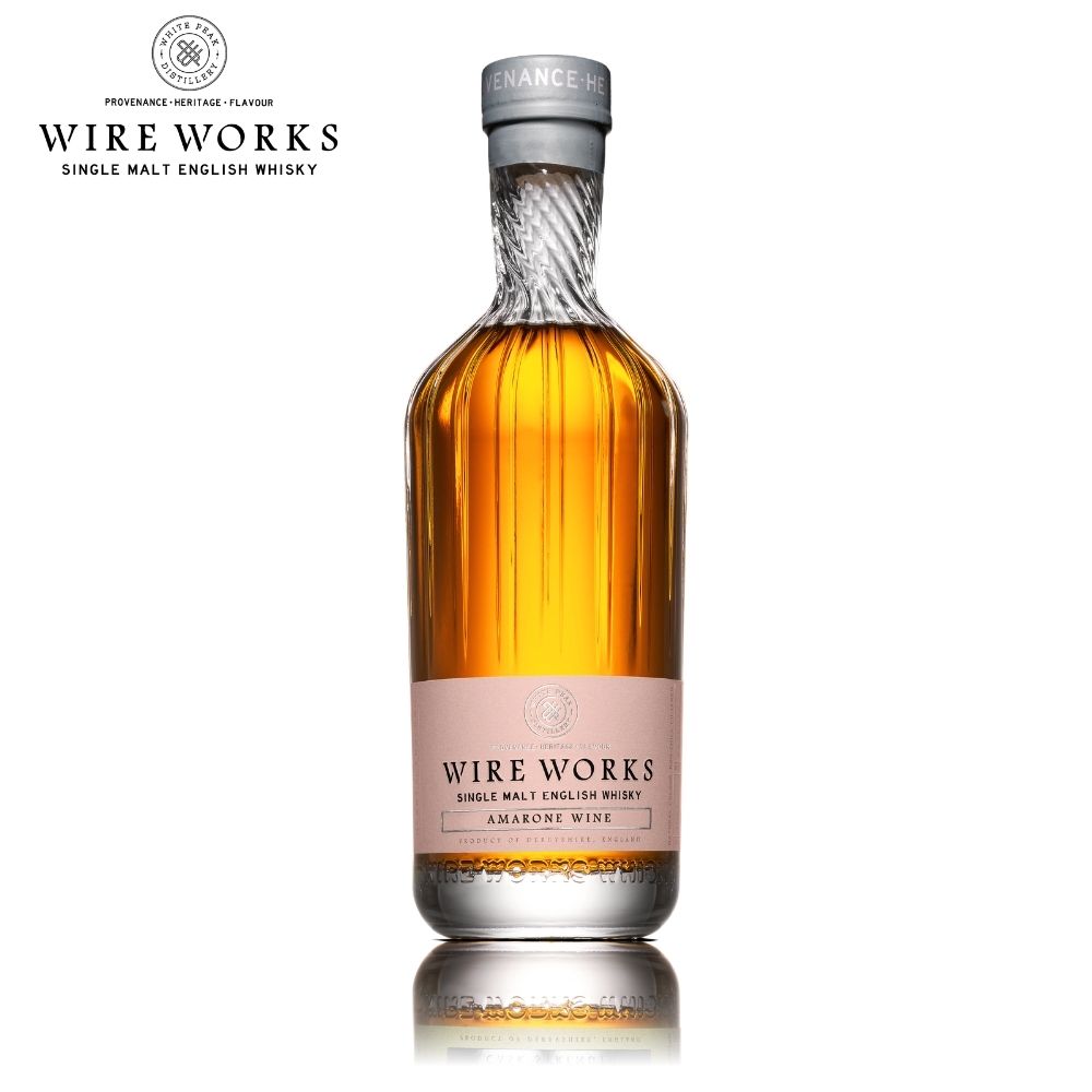 【正規輸入品】ワイヤー ワークス アマローネワイン(2025) 53.6% 700ml 箱なし シングルモルト イングリッシュウイスキー ホワイトピーク蒸留所