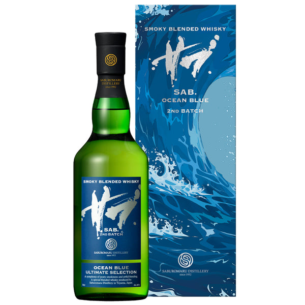 三郎丸 OCEAN BLUE ブレンデッドウイスキー｜富山産ミズナラ樽熟成