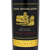 ナパ ハイランズ リザーブ カベルネ ソーヴィニヨン オークヴィル ナパ ヴァレー 2020 750ml 赤ワイン アメリカ カリフォルニア フルボディ
