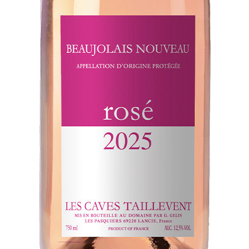 タイユヴァン ボジョレー ヌーヴォー ロゼ 2025 750ml ロゼワイン フランス ブルゴーニュ ライトボディ